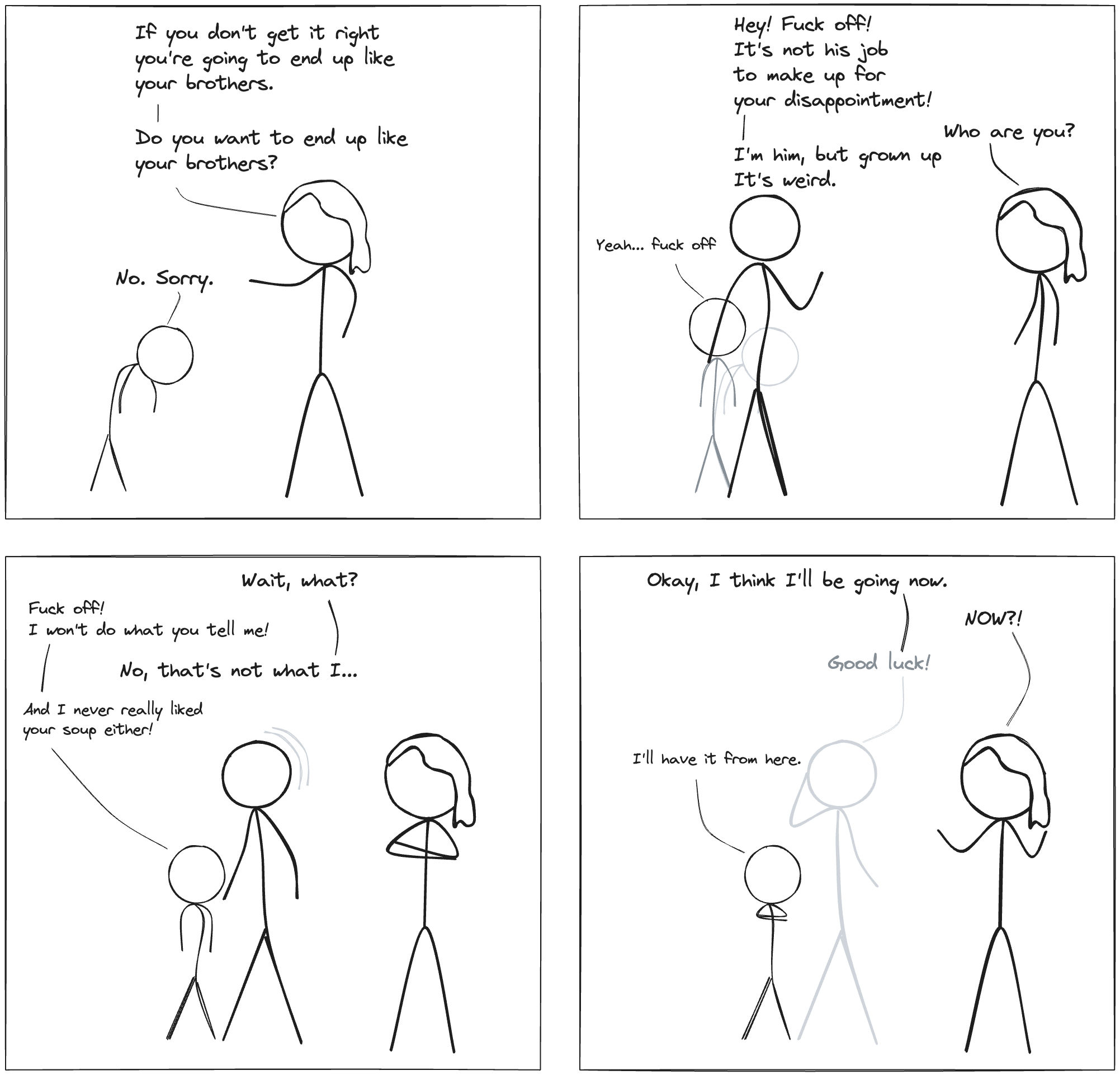 Based on my experience bringing up my inner child, I'm not certain I should take on another