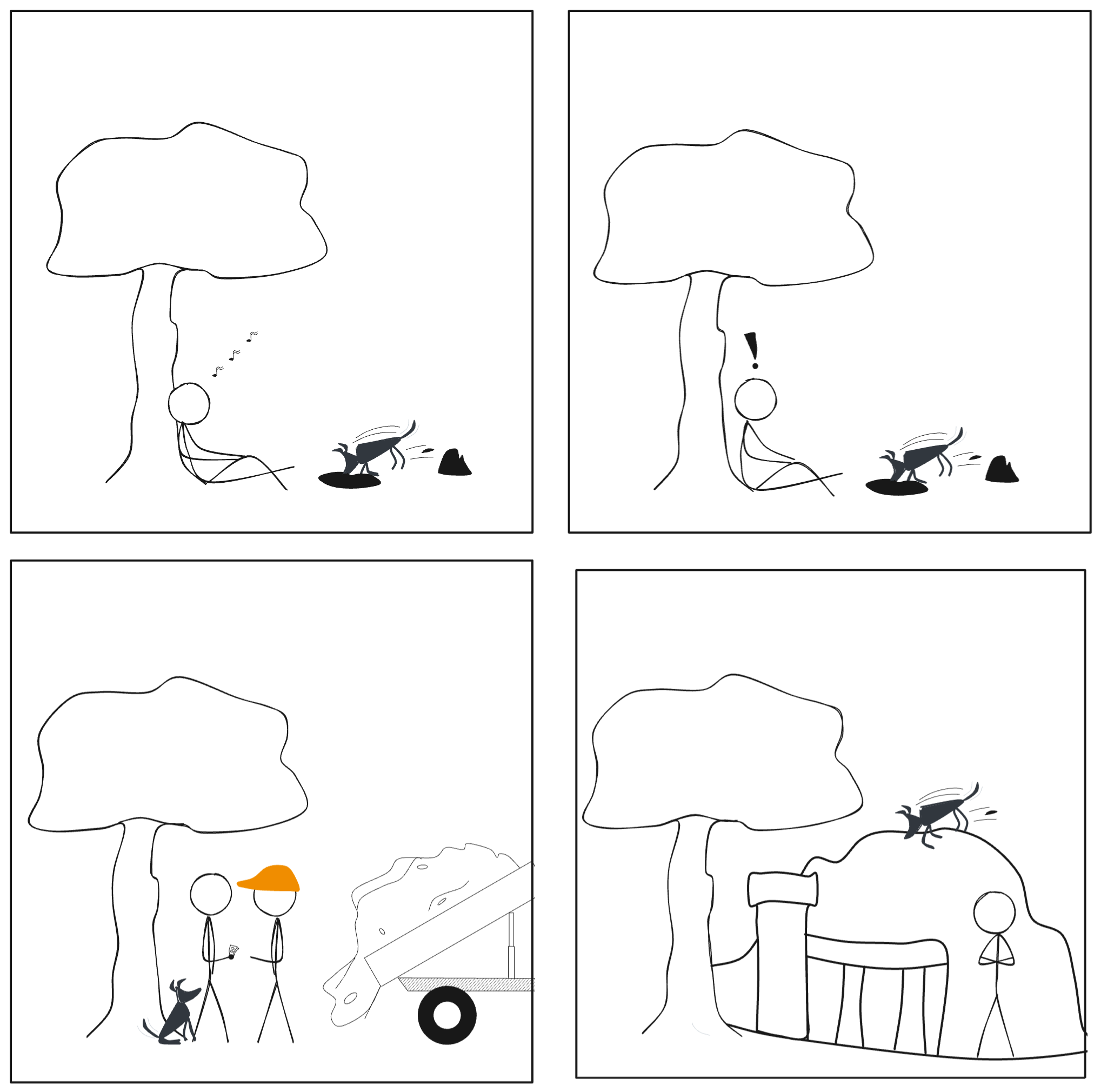 The least believable part of this is paying with cash